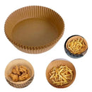 100 Formas De Papel Forro Para Air Fryer Fritadeira Antiaderente Forma Ideal Para Cozinhar sem sujeira- ENVIO IMEDIATO PARA TODO BRASIL