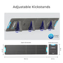 Renogy 200W Portable Solar Panel, IP65 Waterproof Foldable Solar Panel Power Backup, Solar Charger for Power Station RV Camping